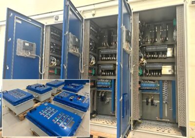 Meleiha Gas Treatment Plant Gas Compression Skids Control & Power Panels